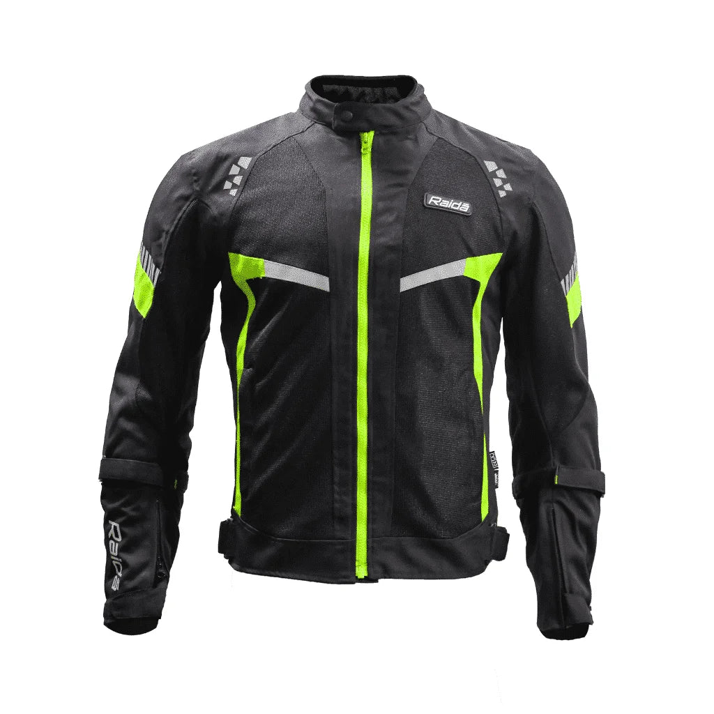 RAIDA BOLT MOTORCYCLE JACKET | HI-VIZ