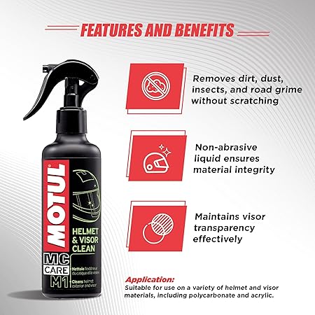 MOTUL M1 HELMET & VISOR CLEAN