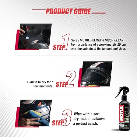 MOTUL M1 HELMET & VISOR CLEAN