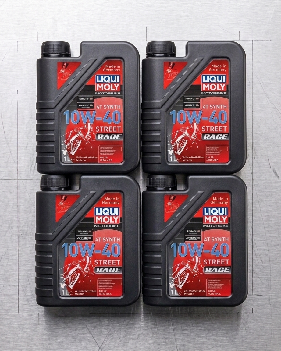 LIQUI MOLY MOTORBIKE 4T SYNTH 10W-40 STREET RACE