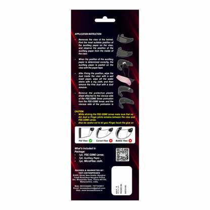 TECZA AUTOCARE FOG GONE LENSES UNIVERSAL FIT