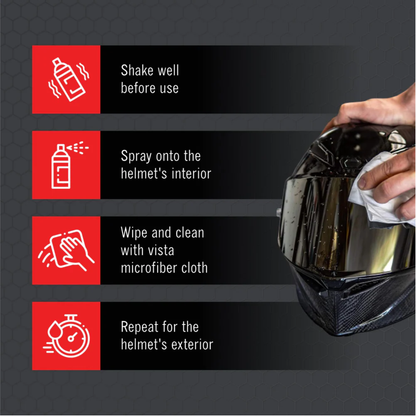 VISTA AUTO HELMET KLEEN 125 ML