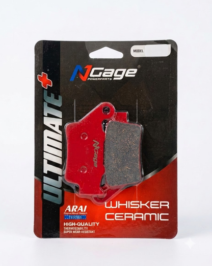 TVS RR310 | REAR WHISKER CERAMIC BRAKE PADS | NGAGE POWERPARTS