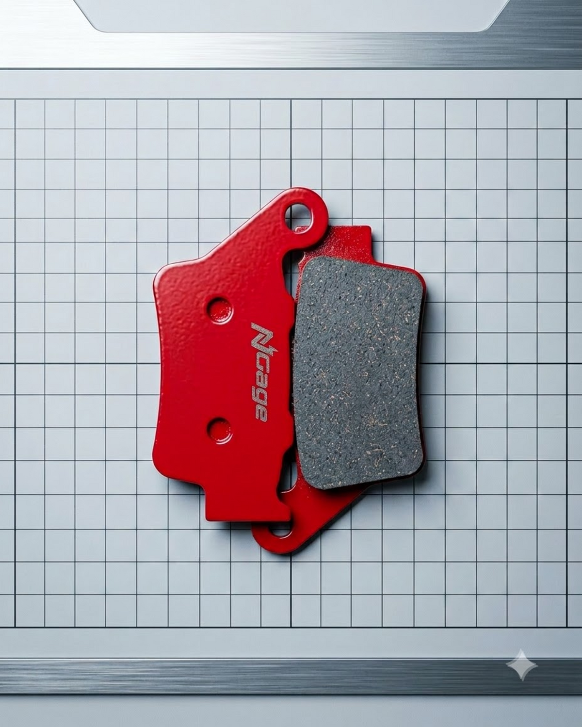 TVS RR310 | REAR WHISKER CERAMIC BRAKE PADS | NGAGE POWERPARTS
