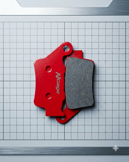 TVS RR310 | REAR WHISKER CERAMIC BRAKE PADS | NGAGE POWERPARTS