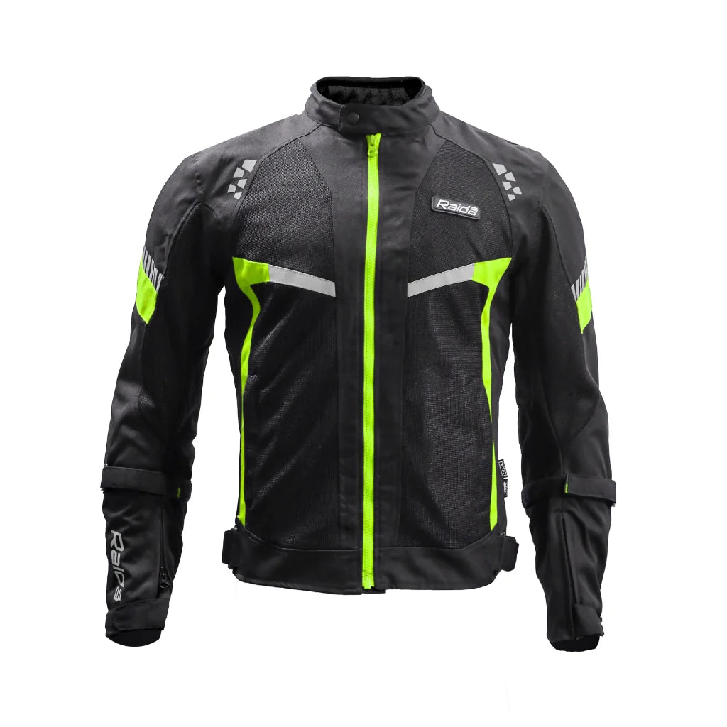 RAIDA BOLT MOTORCYCLE JACKET | HI-VIZ