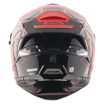 AXOR BRUTALE SURGES DUAL SPOILER HELMET