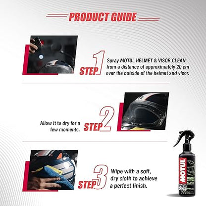 MOTUL M1 HELMET & VISOR CLEAN