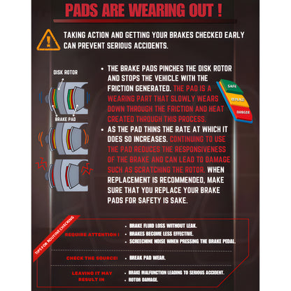 Ngage Whisker Ceramic Brake Pads