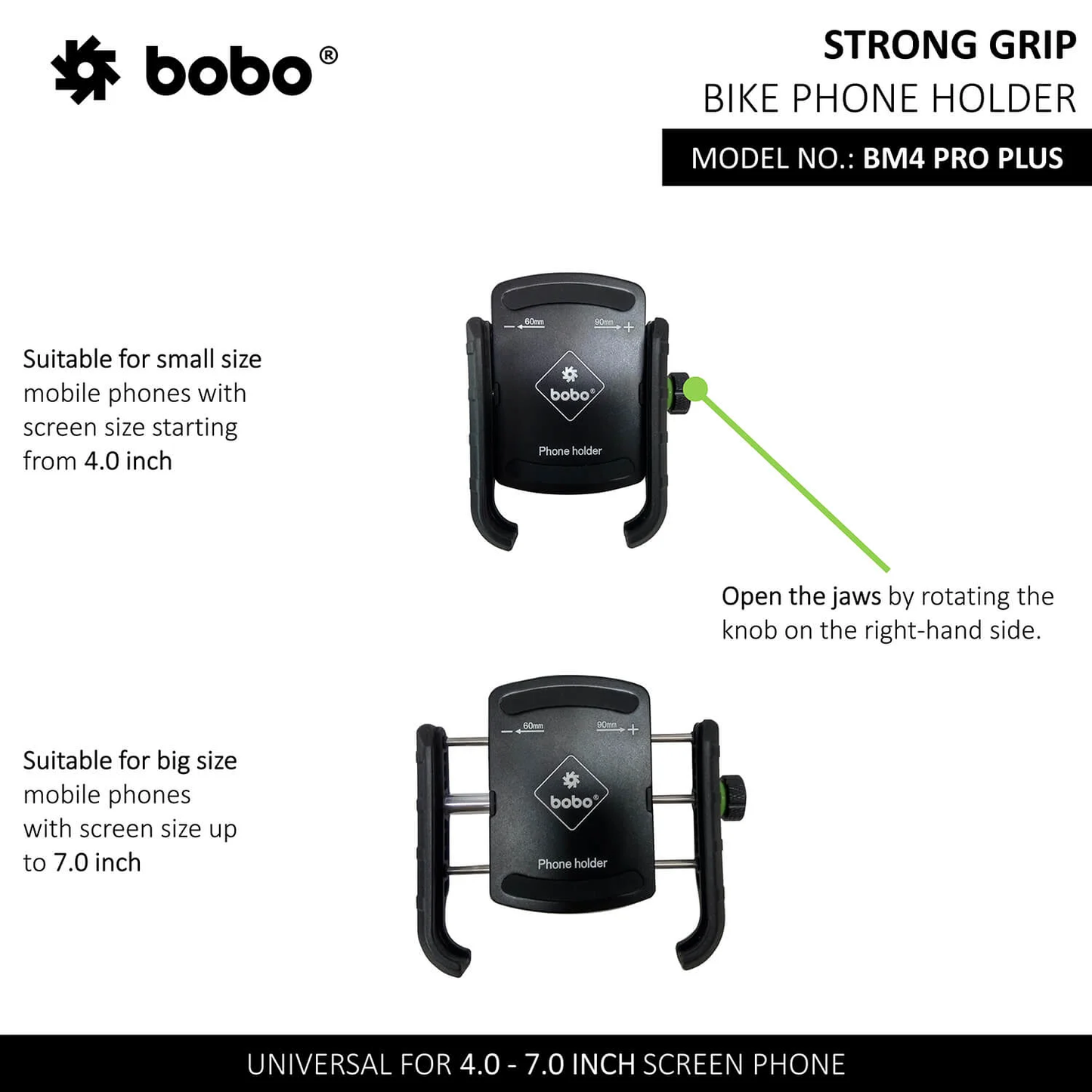 BOBO BM4 PRO PLUS Jaw-Grip