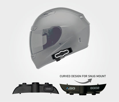 ASG SG-02 Bluetooth Helmet Headset