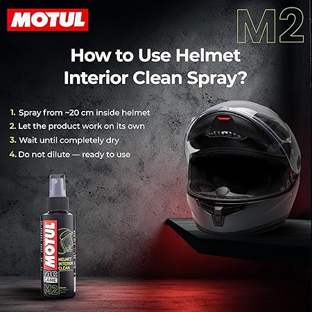 MOTUL M2 HELMET INTERIOR CLEAN