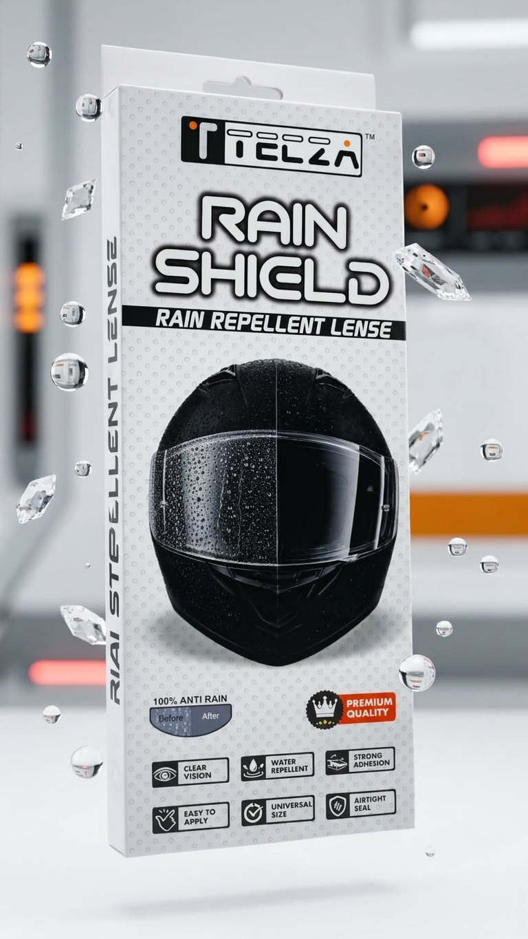 TECZA AUTOCARE RAIN SHILED FOR HELMET
