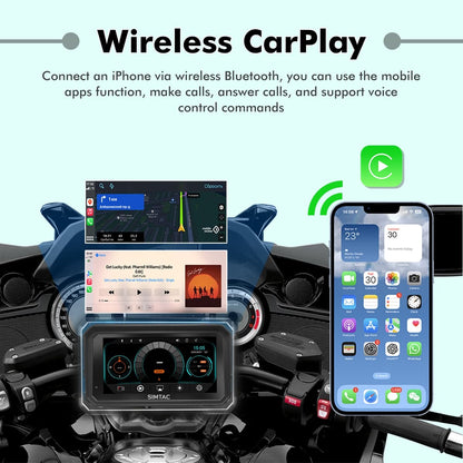 SIMTAC MOTORCYCLE GPS WITH CARPLAY & ANDROID AUTO – M8DT