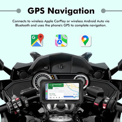 SIMTAC MOTORCYCLE GPS WITH CARPLAY & ANDROID AUTO – M8DT