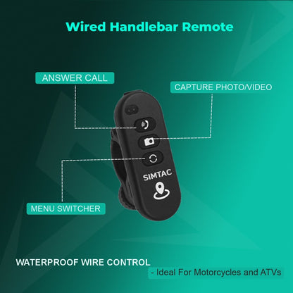 SIMTAC MOTORCYCLE GPS WITH CARPLAY & ANDROID AUTO – M8DT