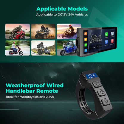 SIMTAC MOTORCYCLE GPS CARPLAY & ANDROID AUTO SYSTEM – M10DT