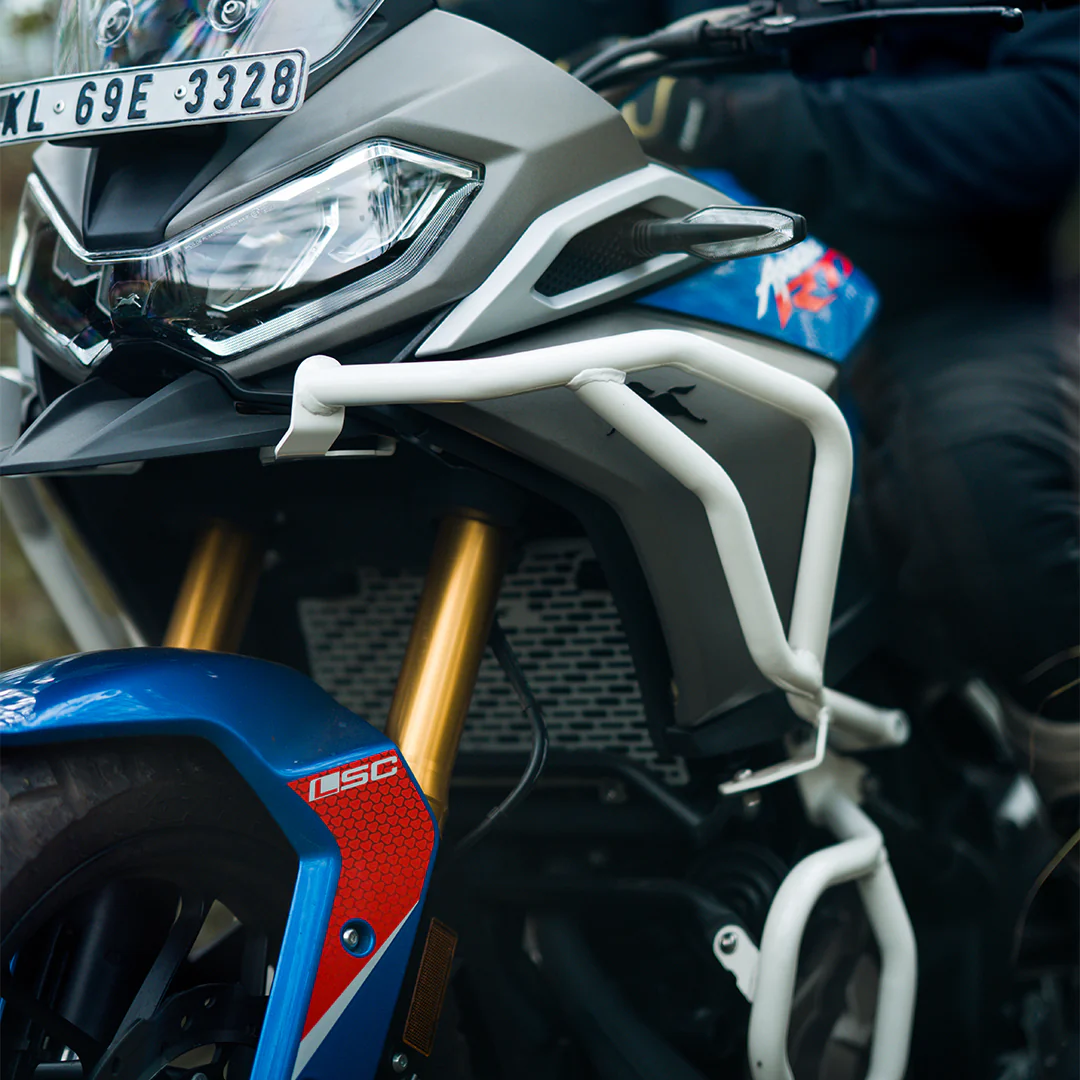 TVS APACHE RTX 300 RAPTOR CRASH GUARD UPPER & LOWER SET