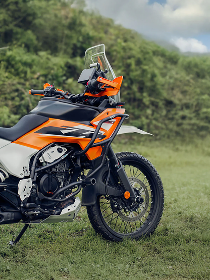 KTM ADV 390 2025 MODEL RAPTOR CRASH GUARD BLACK