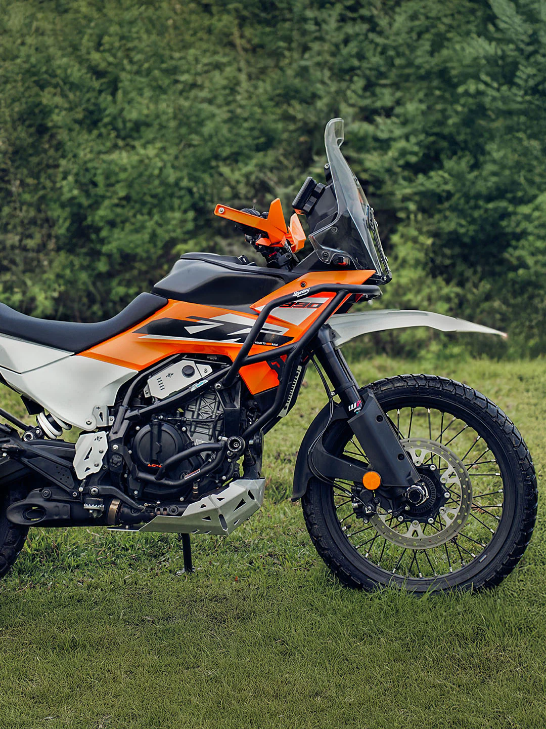 KTM ADV 390 2025 MODEL RAPTOR CRASH GUARD BLACK