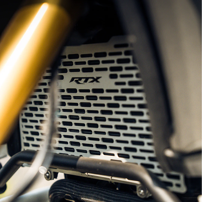 TVS APACHE RTX 300 VECTOR RADIATOR GRILL SILVER