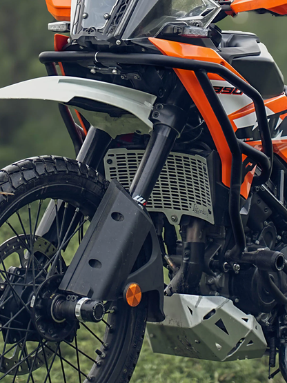 KTM ADV 390 2025 MODEL VECTOR RADIATOR GRILL SILVER
