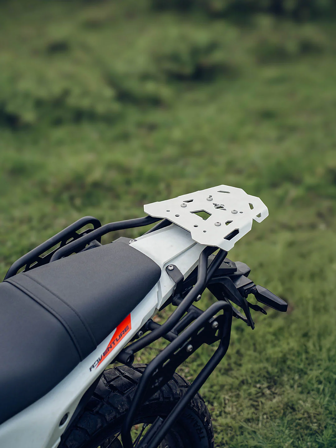 KTM ADV 390 2025 MODEL LUGGAGE CARRIER SILVER