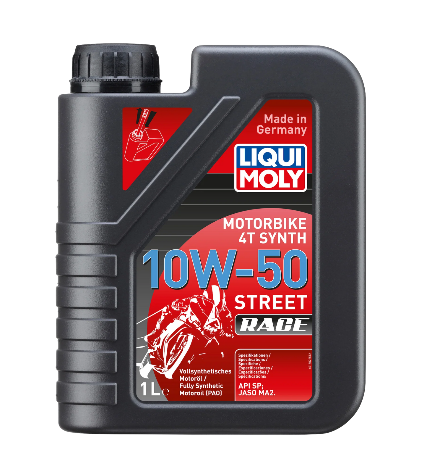 LIQUI MOLY MOTORBIKE 4T SYNTH 10W-50 STREET RACE