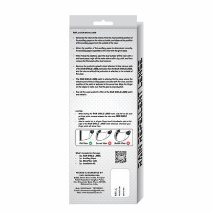 TECZA AUTOCARE RAIN SHILED FOR HELMET
