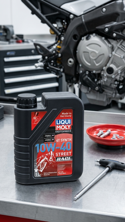 LIQUI MOLY MOTORBIKE 4T SYNTH 10W-40 STREET RACE