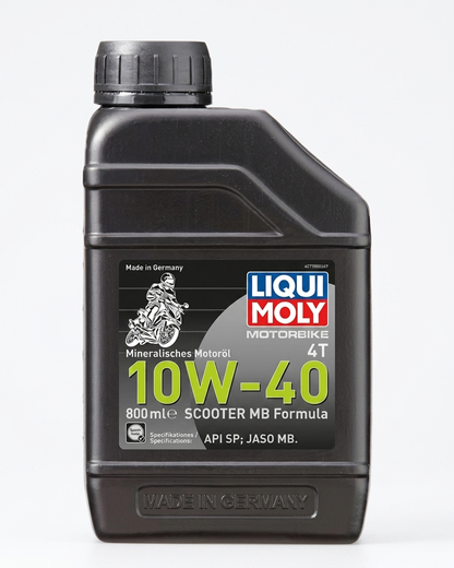 LIQUI MOLY MOTORBIKE 4T 10W-40 SCOOTER MB FORMULA (800ML)