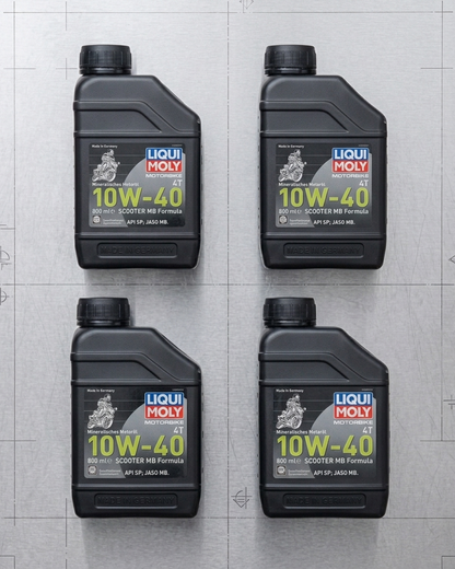 LIQUI MOLY MOTORBIKE 4T 10W-40 SCOOTER MB FORMULA (800ML)