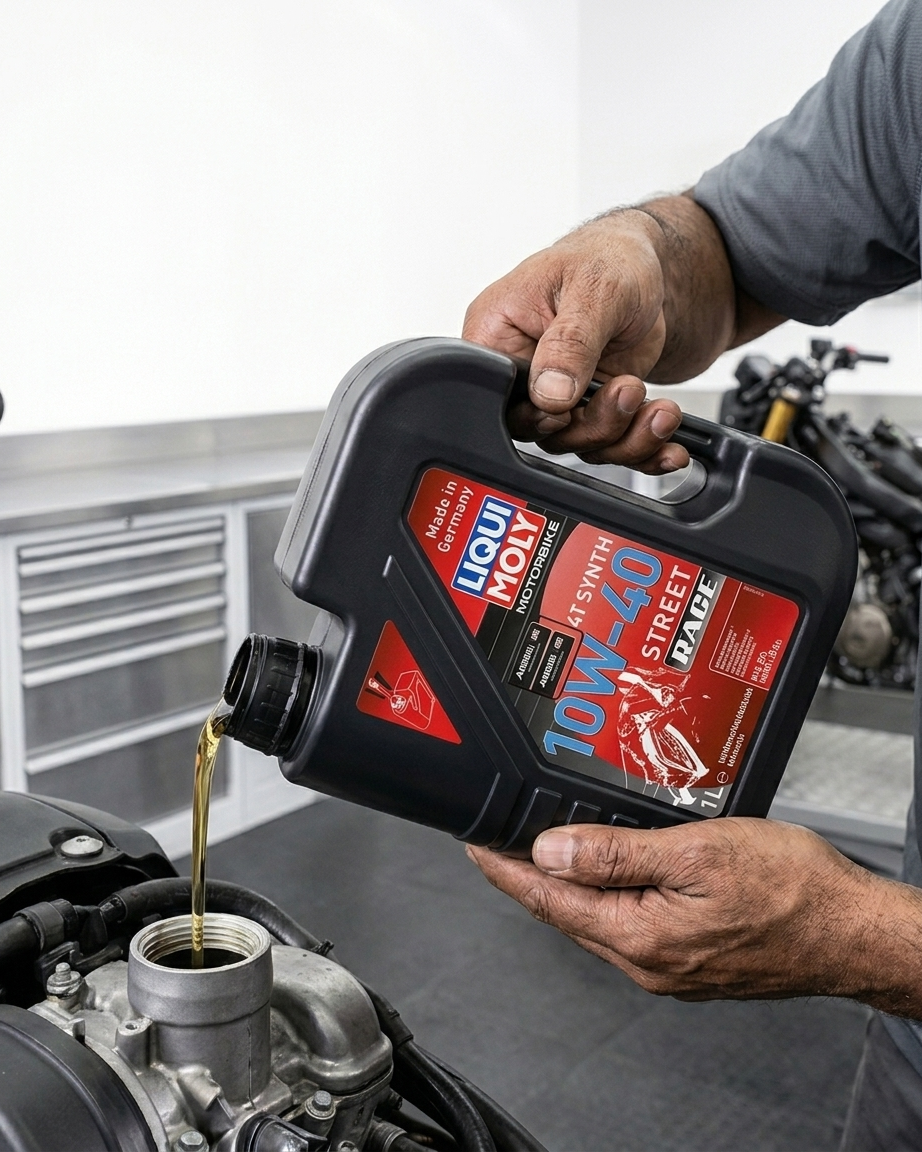 LIQUI MOLY MOTORBIKE 4T SYNTH 10W-40 STREET RACE