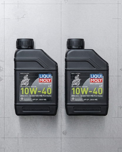 LIQUI MOLY MOTORBIKE 4T 10W-40 SCOOTER MB FORMULA (800ML)