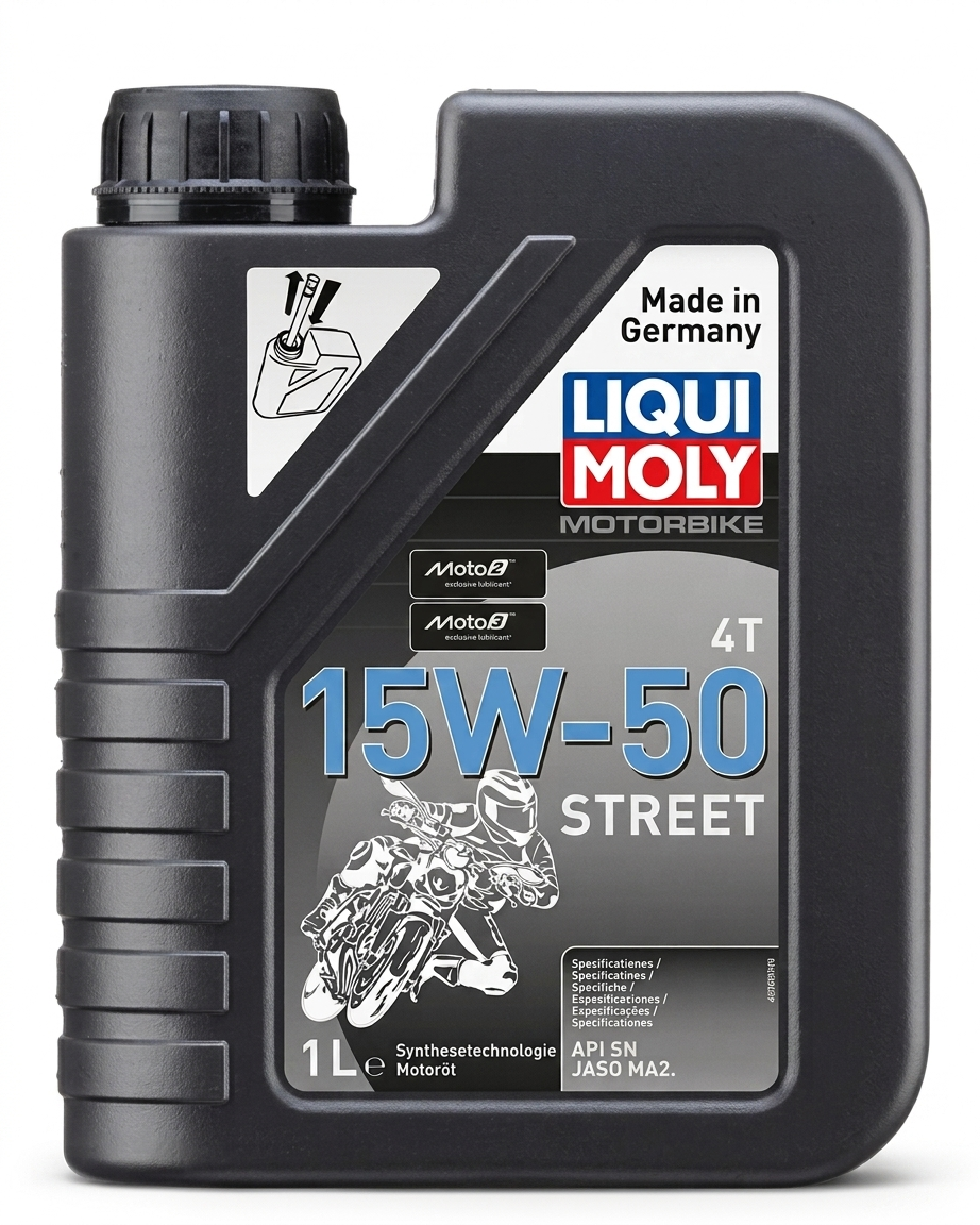 LIQUI MOLY MOTORBIKE 4T 15W-50 STREET (1L)