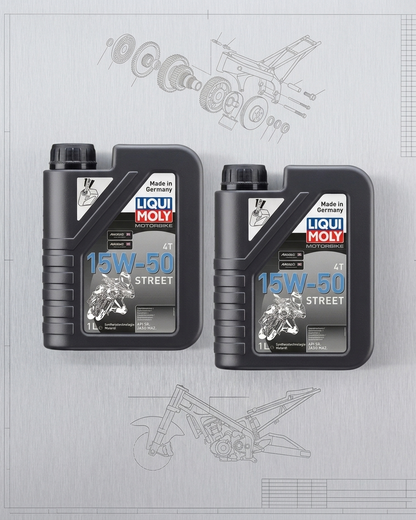LIQUI MOLY MOTORBIKE 4T 15W-50 STREET (1L)