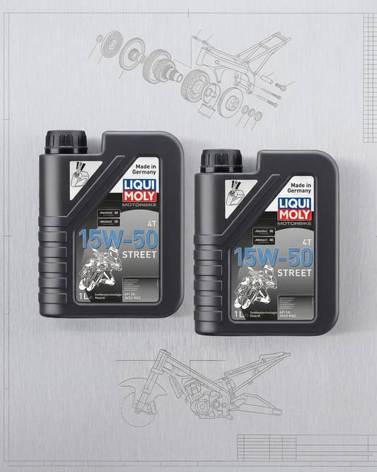 LIQUI MOLY MOTORBIKE 4T 15W-50 STREET (1L)