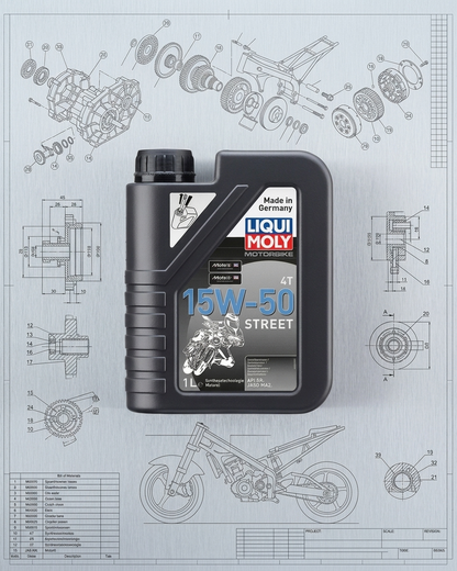 LIQUI MOLY MOTORBIKE 4T 15W-50 STREET (1L)